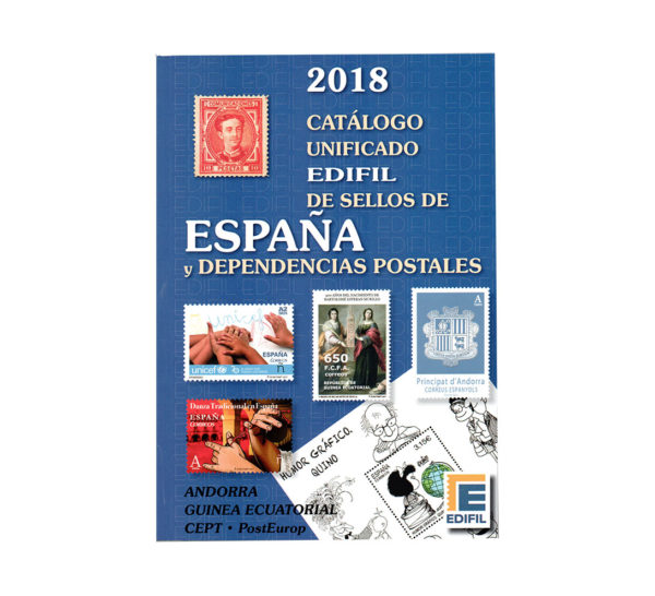 Catálogo de sellos España y Dependencias Edifil 2018