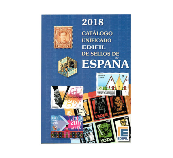Catálogo de sellos España Edifil 2018