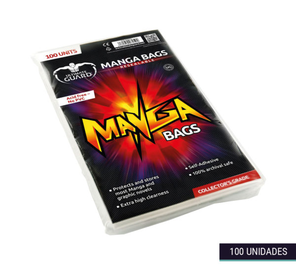 Fundas Manga Bags Resealable 150x218mm