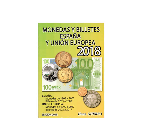 Catálogo de monedas y billetes Hermanos Guerra 2018