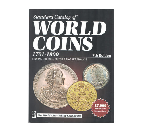 Catálogo World Coins 1701-1800 7ª edición