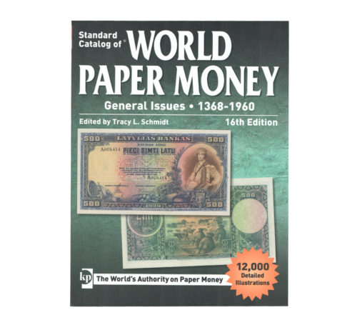 Catálogo World Paper Money 1368-1960 16ª edición